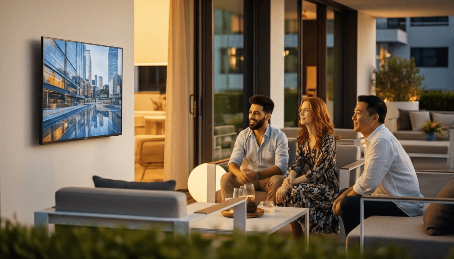 Blue Marina Residence amenity Open-Air Lounges - Dubai Islands, Dubai - by Shakirov Developments