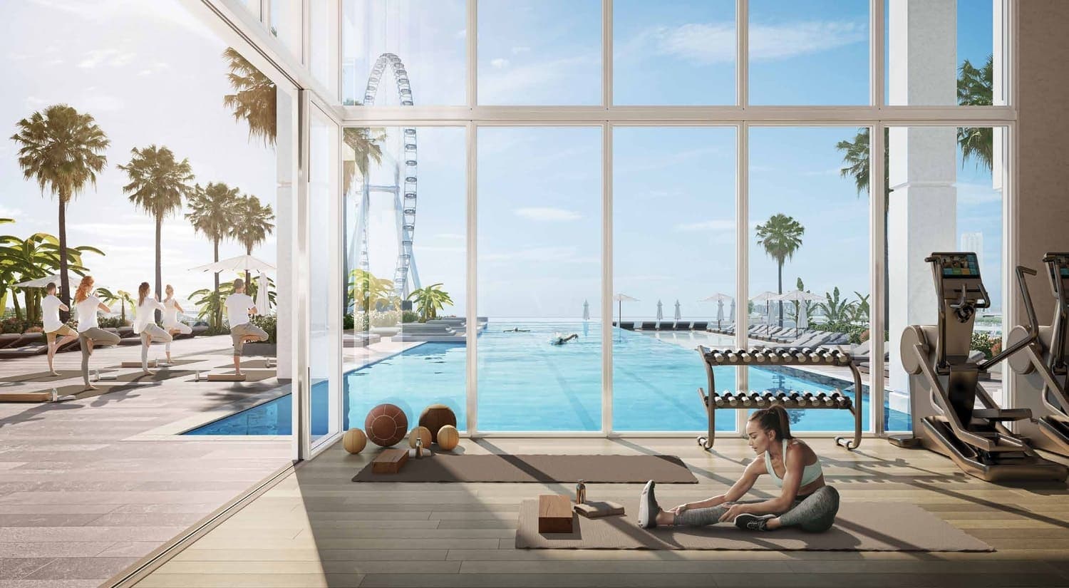 Bluewaters Bay amenity Fitness Centre in Blue Waters Island, by Meraas