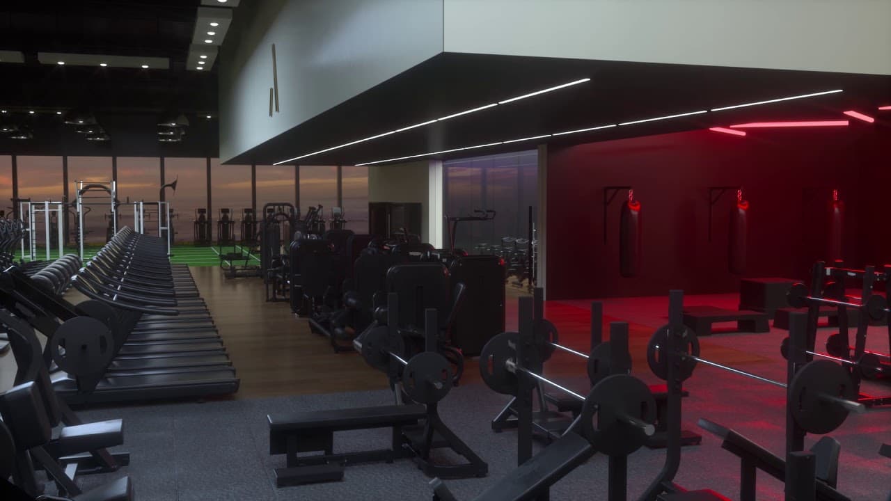 BLVD Crescent amenity State-Of-The-Art Fitness Centre in Downtown Dubai, Dubai, by Emaar