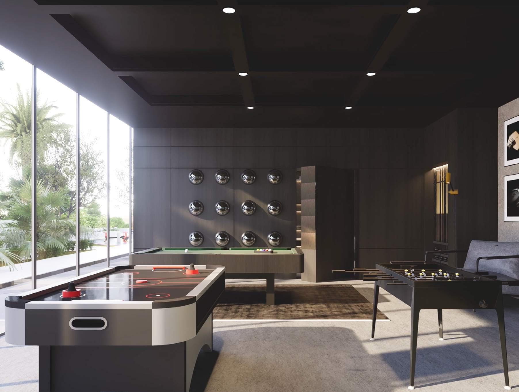 Bond Enclave amenity Royale Social Salon - Arjan, Dubai - by Pearlshire Developments