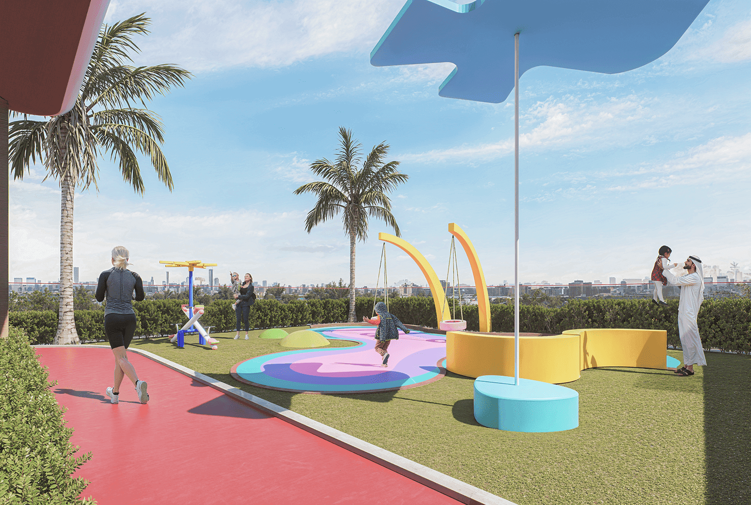 Bonds Avenue amenity Children’S Play Area - Dubai Islands, Dubai - by Amirah Developments