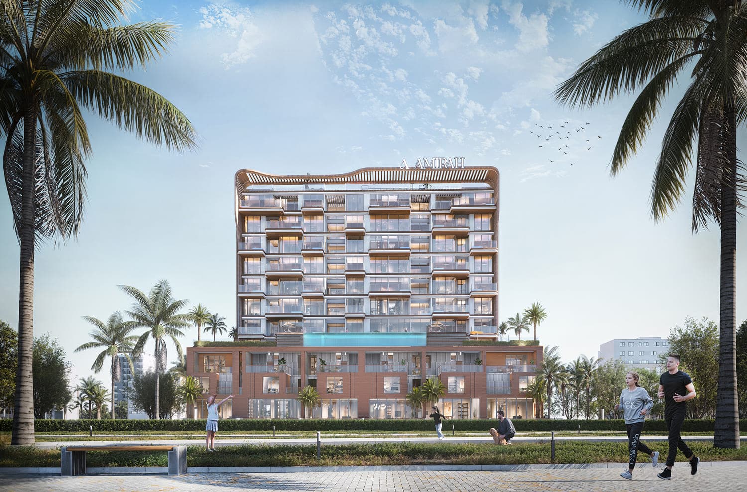 Bonds Avenue exterior view - Dubai Islands, Dubai - by Amirah Developments