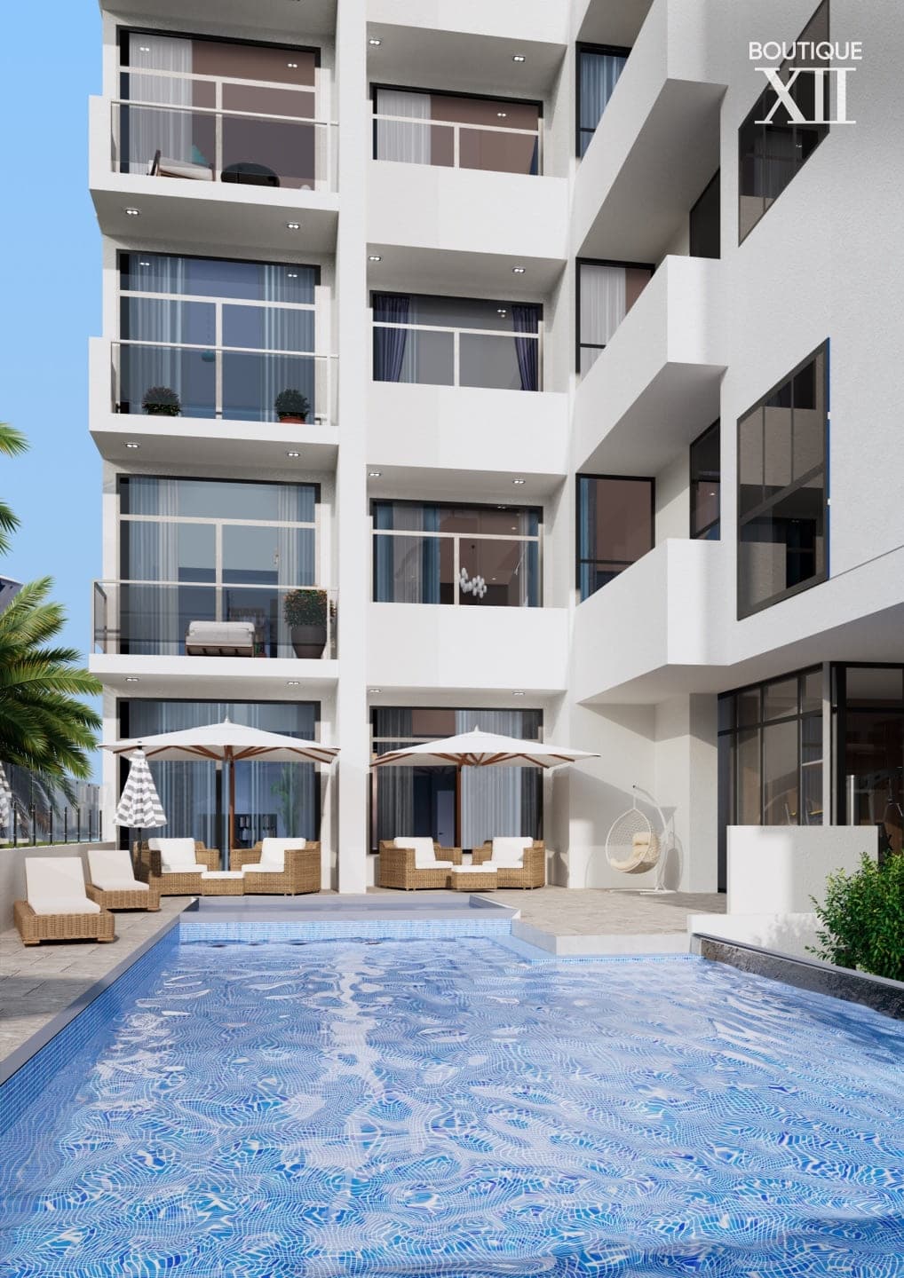 Boutique XII amenity Pool With A Dedicated Children Play Area - Al Jaddaf Waterfront, Dubai - by Structure Real Estate Development