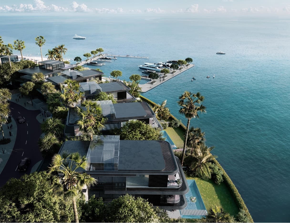 Brabus Island Chapter Two - The Villas amenity Private Marina For Yachts - Al Raha Beach, Dubai - by Cosmo Developments