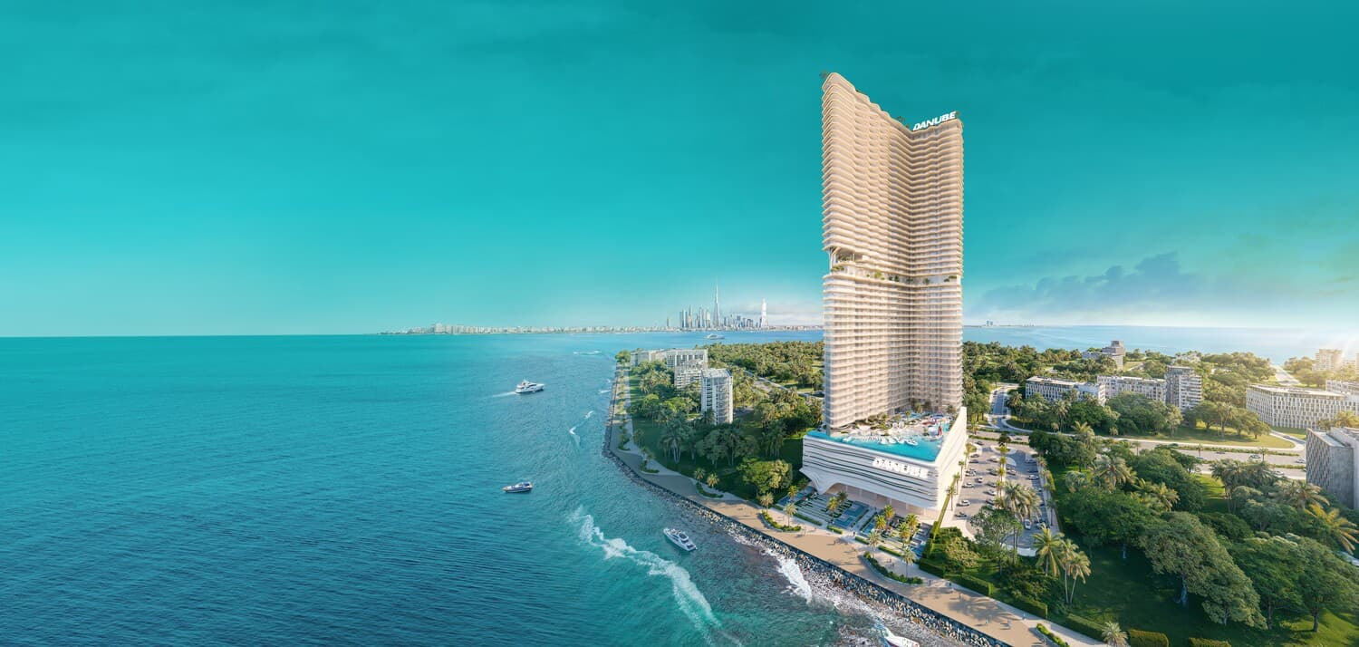 Breez exterior view - Maritime City, Dubai - by Danube