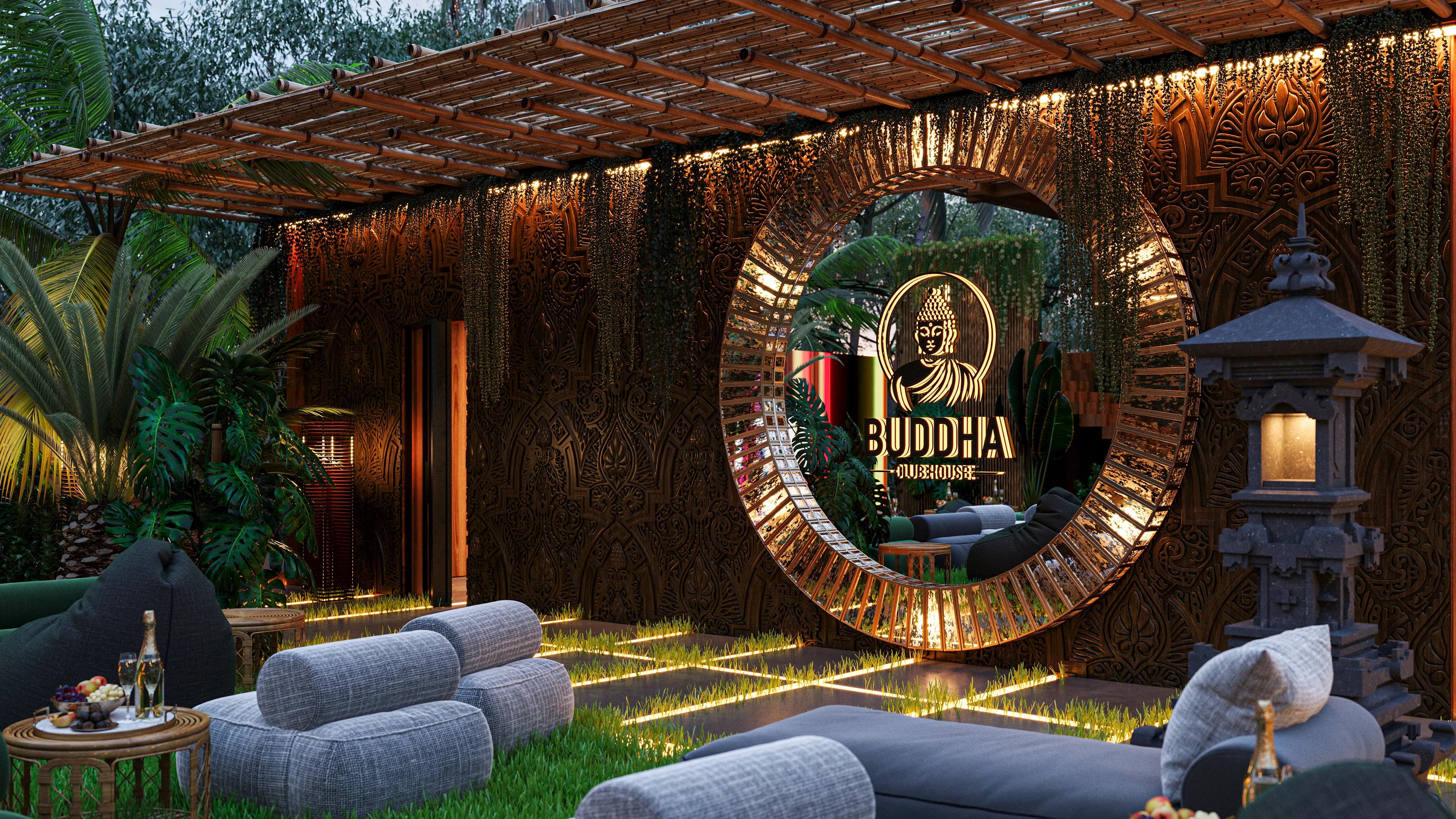 Buddha Club House amenity Instagram Zone - Badung, Dubai - by Avalon x RTF by Usyk
