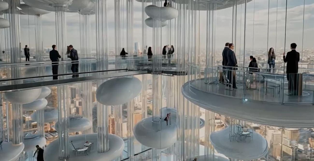Burj Azizi amenity Observation Deck - Trade Center, Dubai - by Azizi