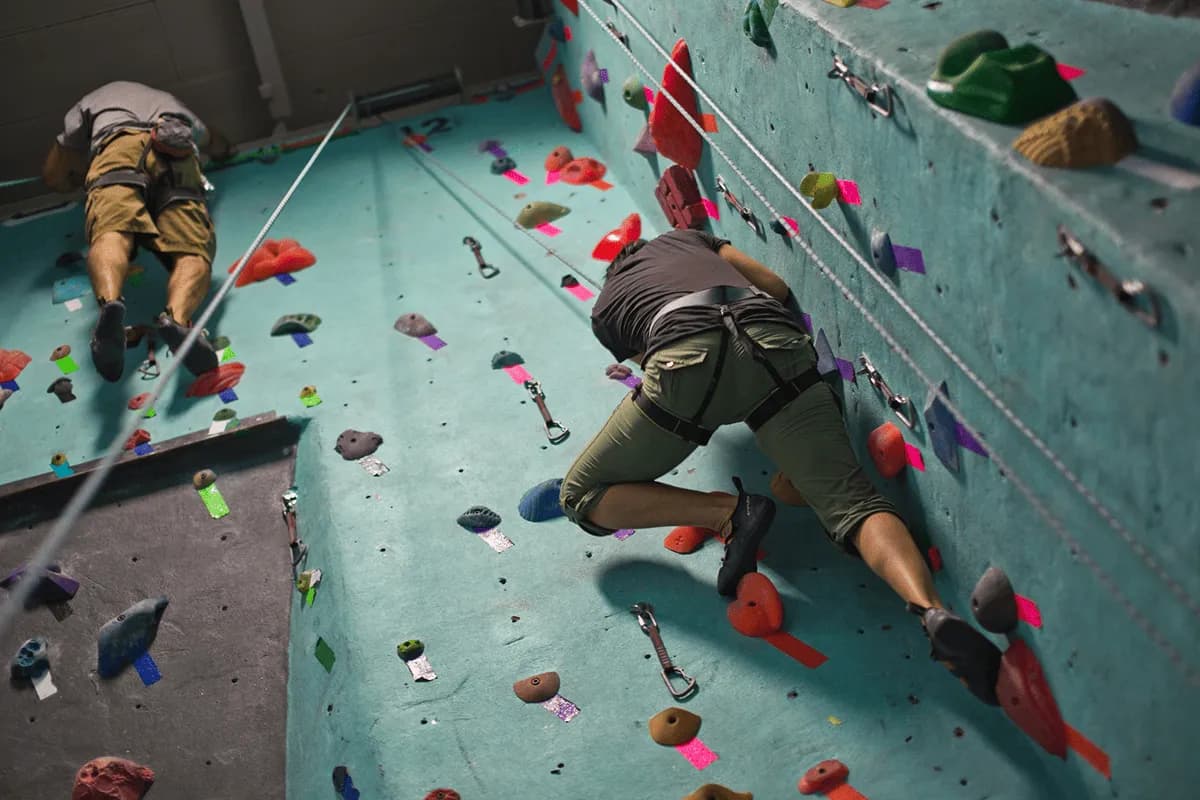 California Residences amenity Rock Climbing Wall - City Of Arabia, Dubai - by Infracorp