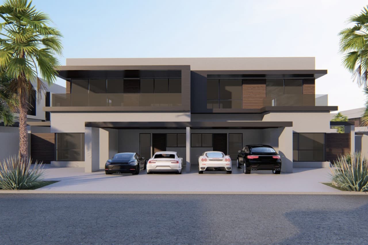 California Village exterior view - City Of Arabia, Dubai - by GFH Properties