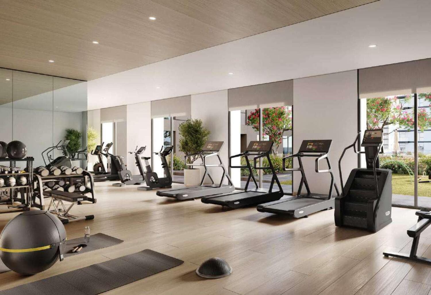 Camden amenity Gym - Town Square, Dubai - by Nshama Group