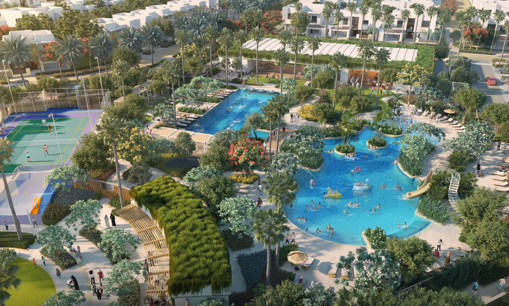 Camelia Villas amenity Central Park - Muwaileh Commercial, Dubai - by Kayan Al Arabiah Developer