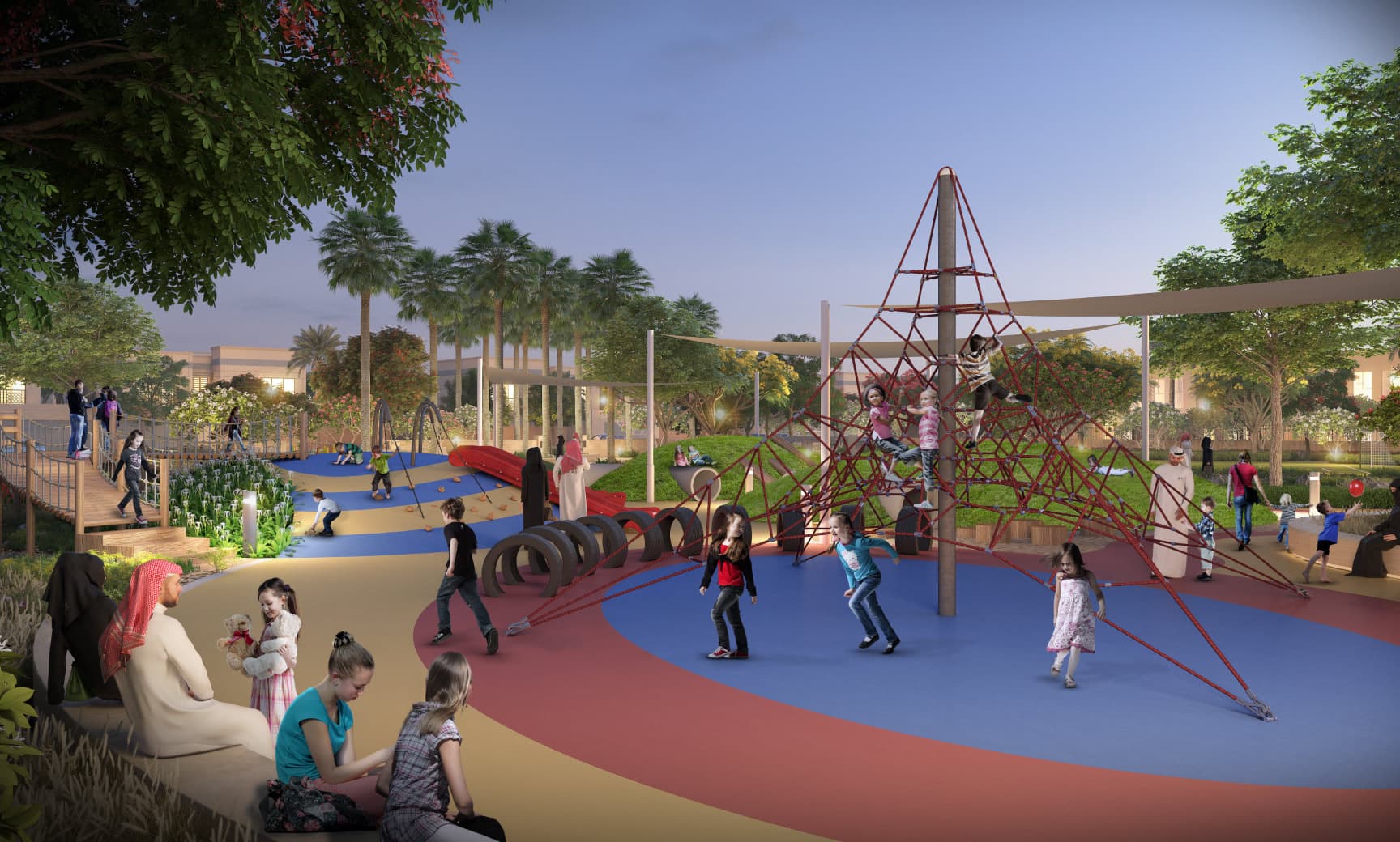 Camelia Villas amenity Six Themed Parks - Muwaileh Commercial, Dubai - by Kayan Al Arabiah Developer