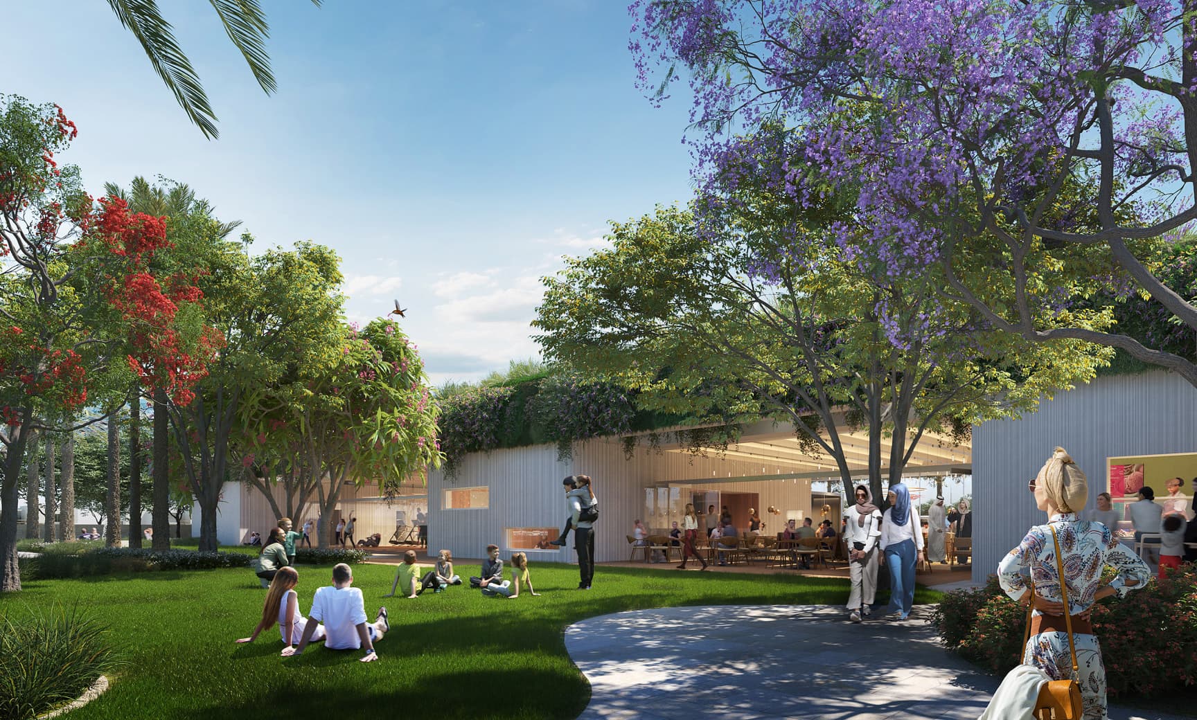 Camelia Villas amenity The Clubhouse - Muwaileh Commercial, Dubai - by Kayan Al Arabiah Developer