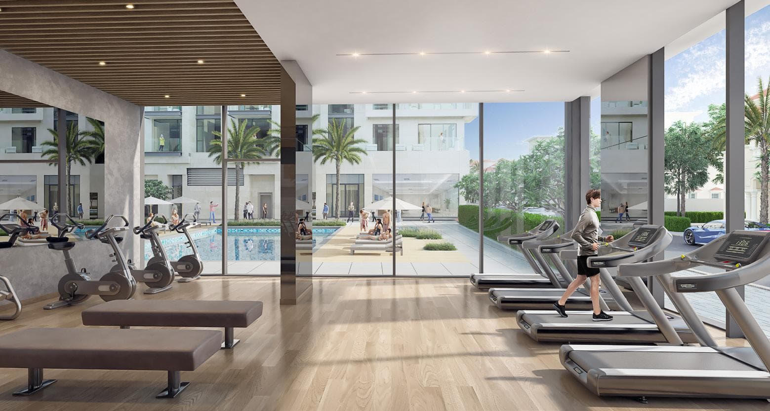 Canal Front Residences 3 and 4 amenity State-Of-The-Art Gymnasium in Al Wasl, Dubai, by Meydan