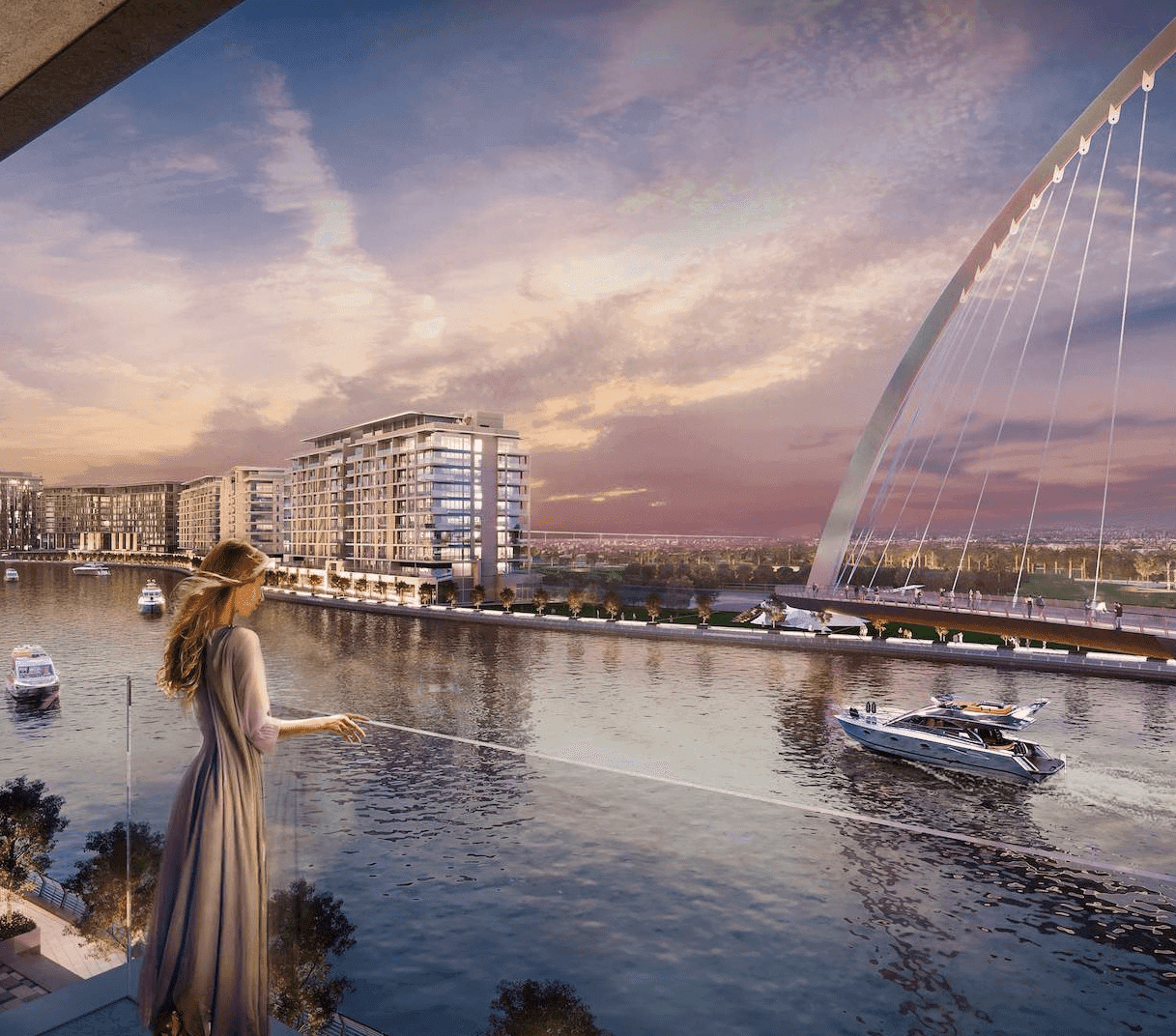 Canal Front Residences amenity Unobstucture View Of Water - Safa Park, Dubai - by Meydan