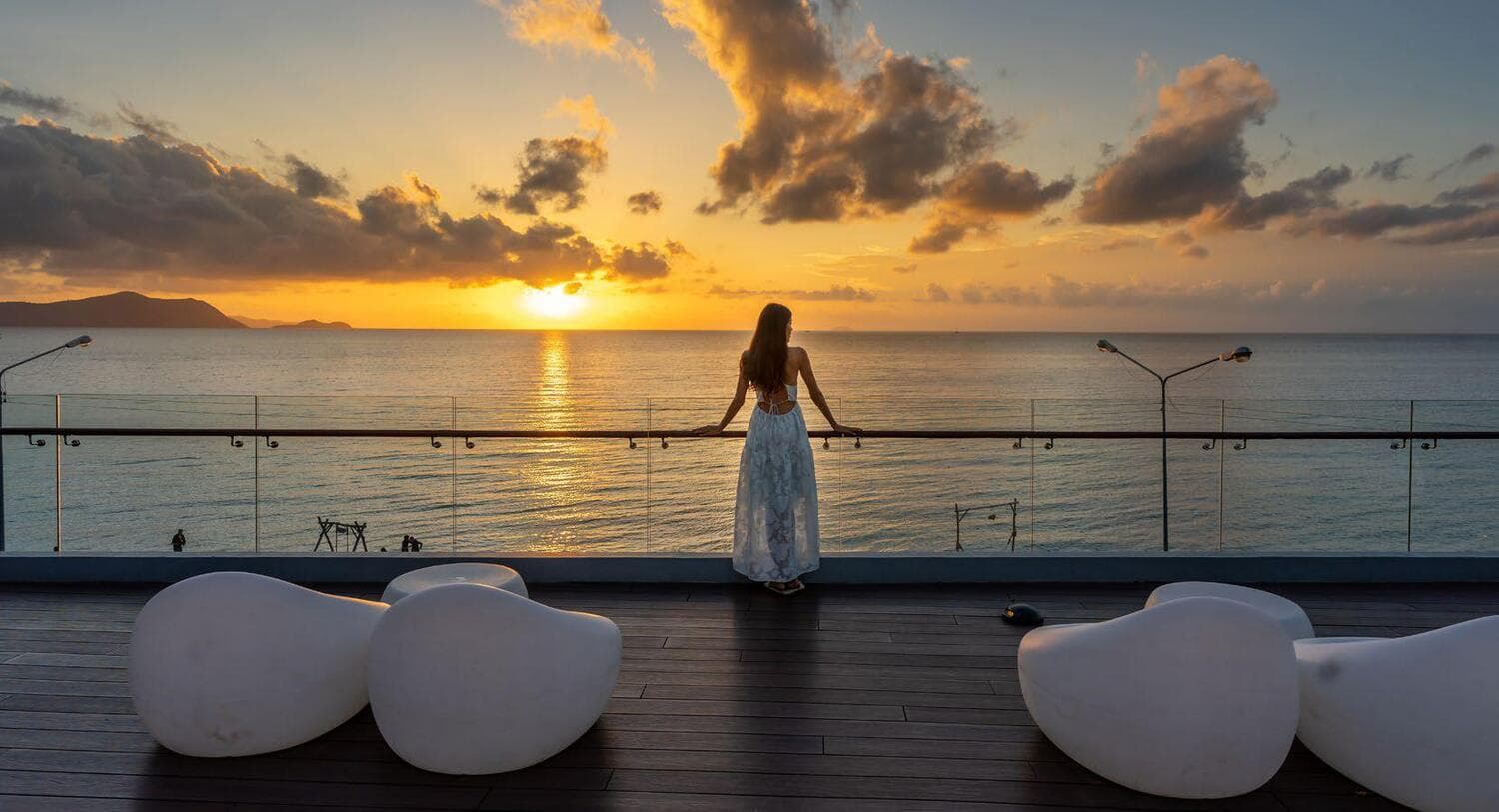 Canalside Marina Residences amenity Rooftop Lounge - Siniya Island, Dubai - by Sobha
