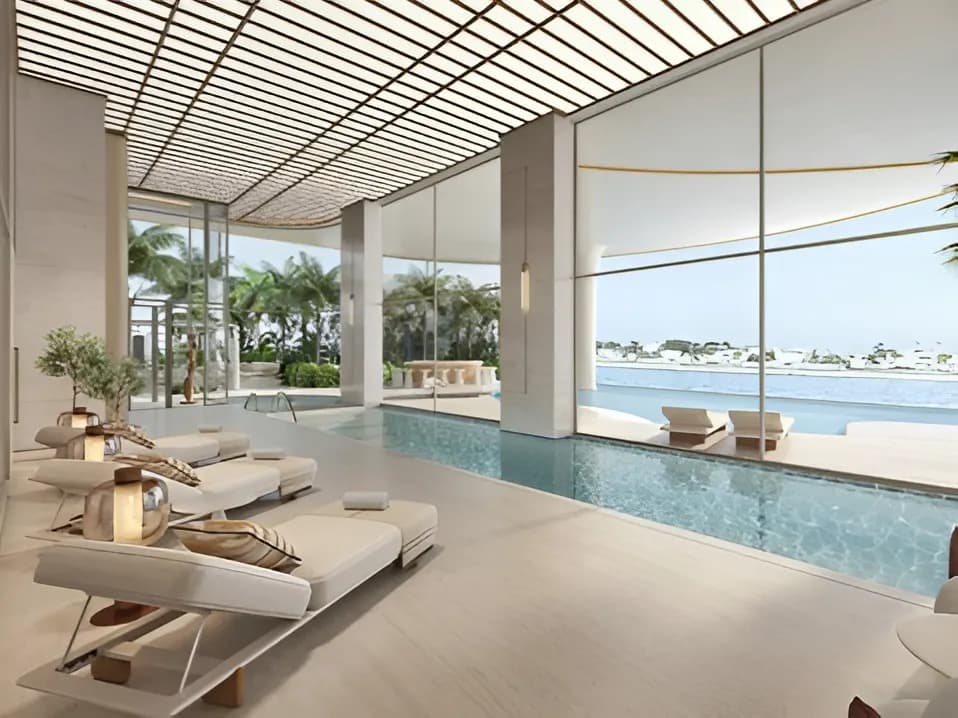 Casa AHS amenity Indoor Pool - Safa Park, Dubai - by AHS Properties