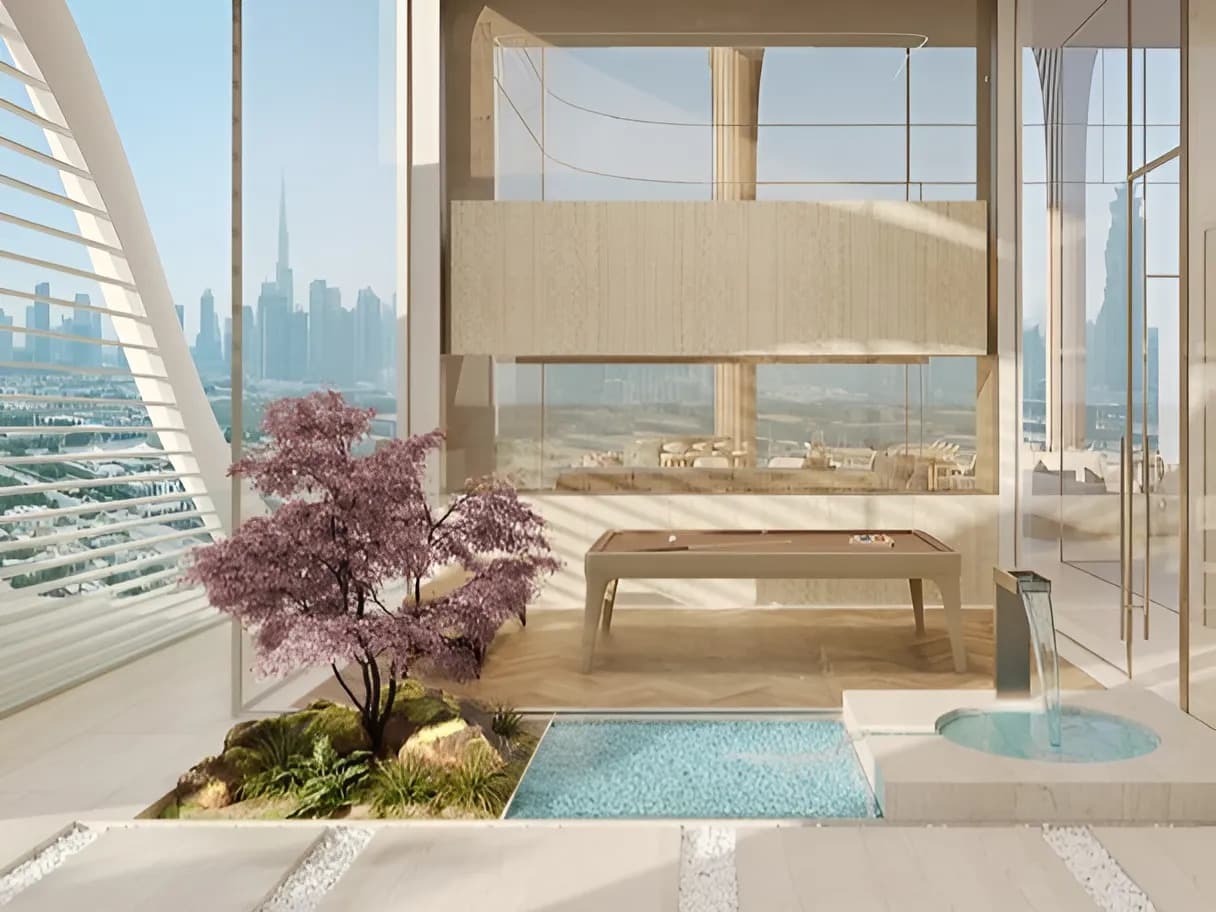 Casa AHS amenity Residents Lounge - Safa Park, Dubai - by AHS Properties