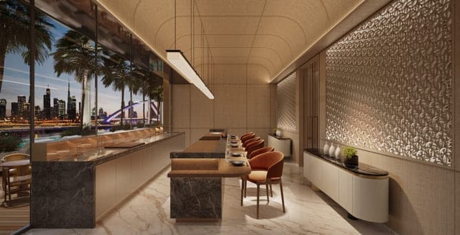 Casa Canal amenity Culinary Journey in Safa Park, Dubai, by AHS Properties