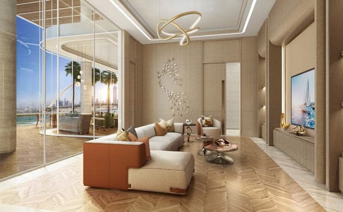 Casa Canal amenity Residents Lounge in Safa Park, Dubai, by AHS Properties