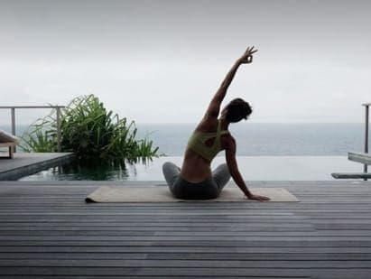Casa Canal amenity Yoga Room in Safa Park, Dubai, by AHS Properties