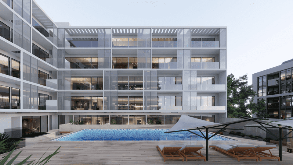 Casa Vista Residence exterior view - JVC (Jumeirah Village Circle), Dubai - by Golden Woods