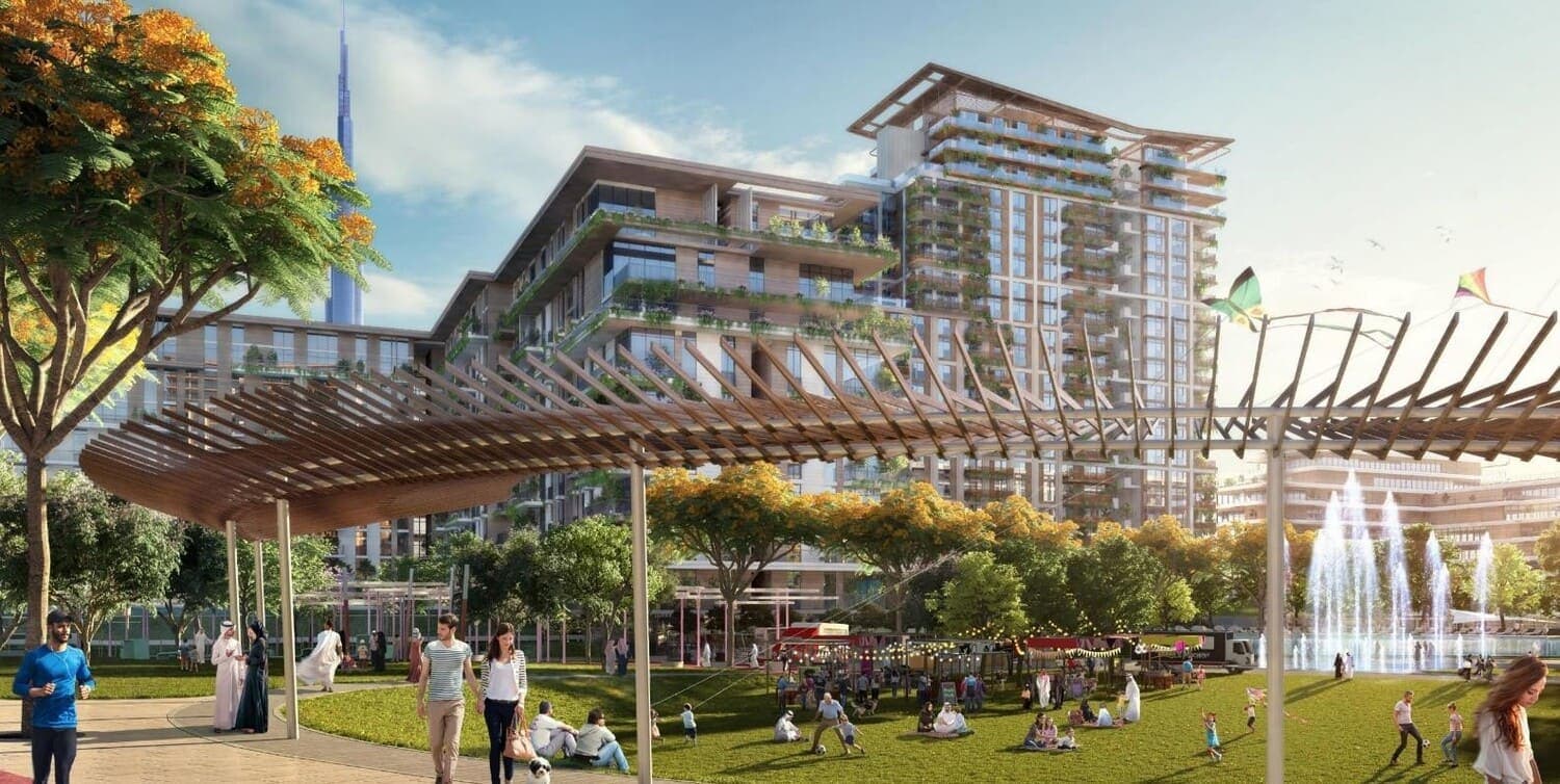 Castleton at Central Park amenity Picnic Pavilions & Outdoor Barbeque Areas - City Walk, Dubai - by Meraas