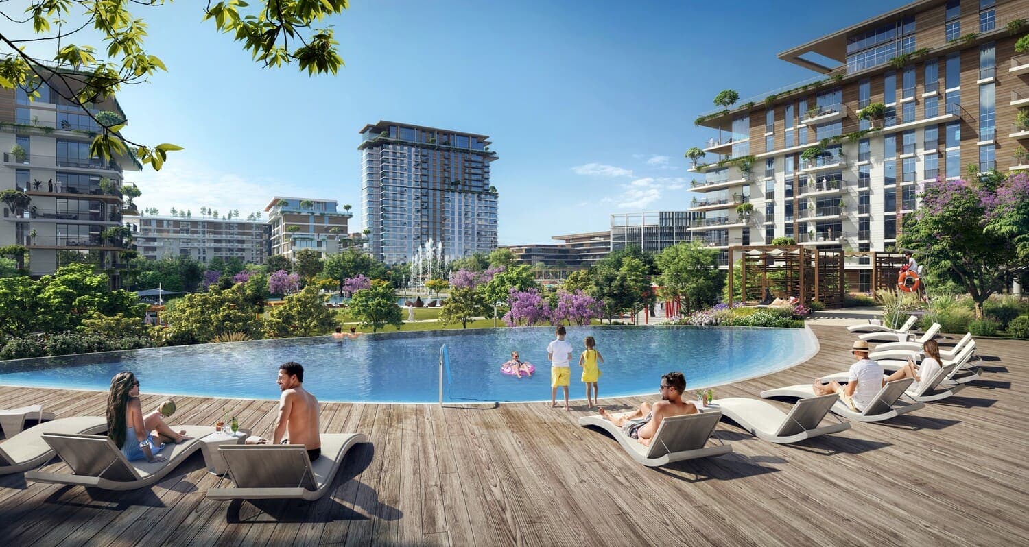 Castleton at Central Park amenity Pools And Water Play Areas - City Walk, Dubai - by Meraas