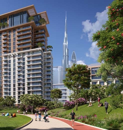 Castleton at Central Park amenity Running Track - City Walk, Dubai - by Meraas
