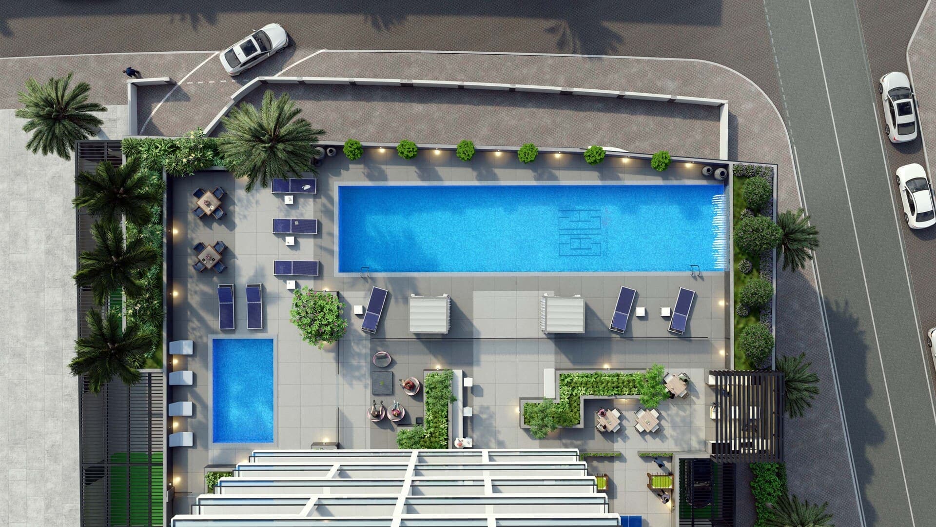 Catch Residence by IGO amenity Adult Pool in JVC (Jumeirah Village Circle), Dubai, by Invest Group Overseas (IGO)