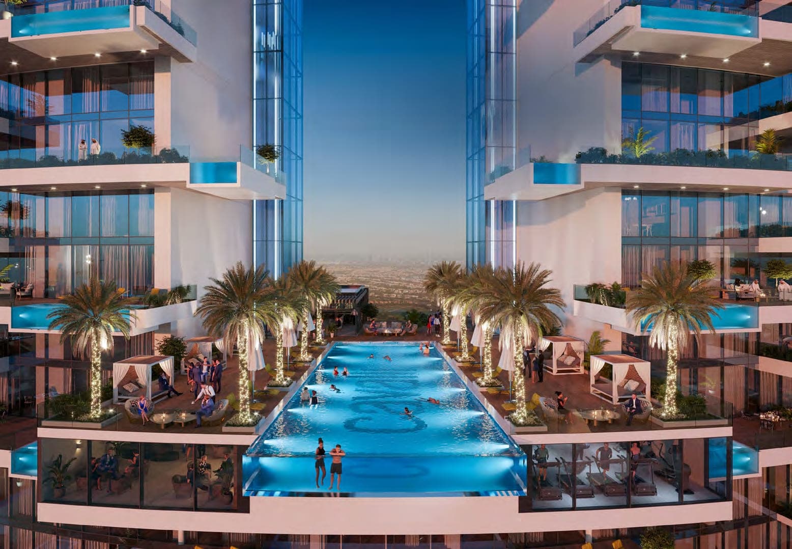 Cavalli Tower amenity Wellness Enclave in Dubai Media City, by DAMAC