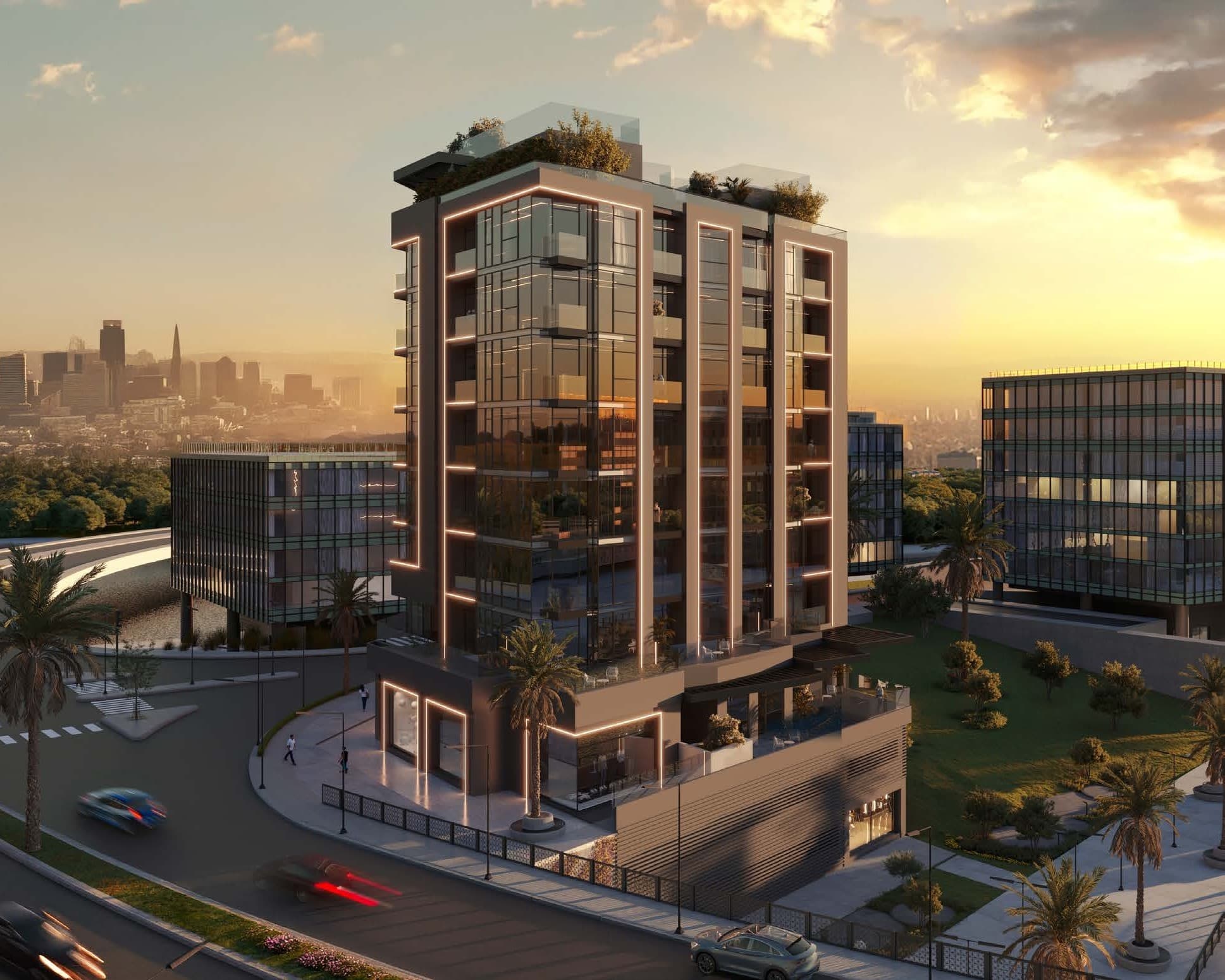 Celeste by HRE exterior view - Al Jaddaf Waterfront, Dubai - by HRE Development