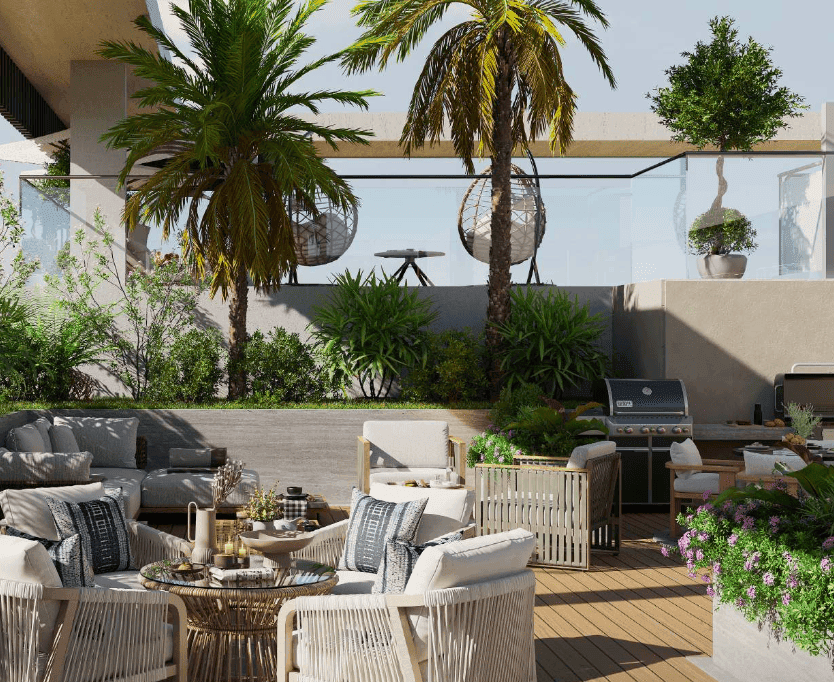 Celeste Heights amenity Party Lounge - Al Furjan, Dubai - by Zimaya Properties