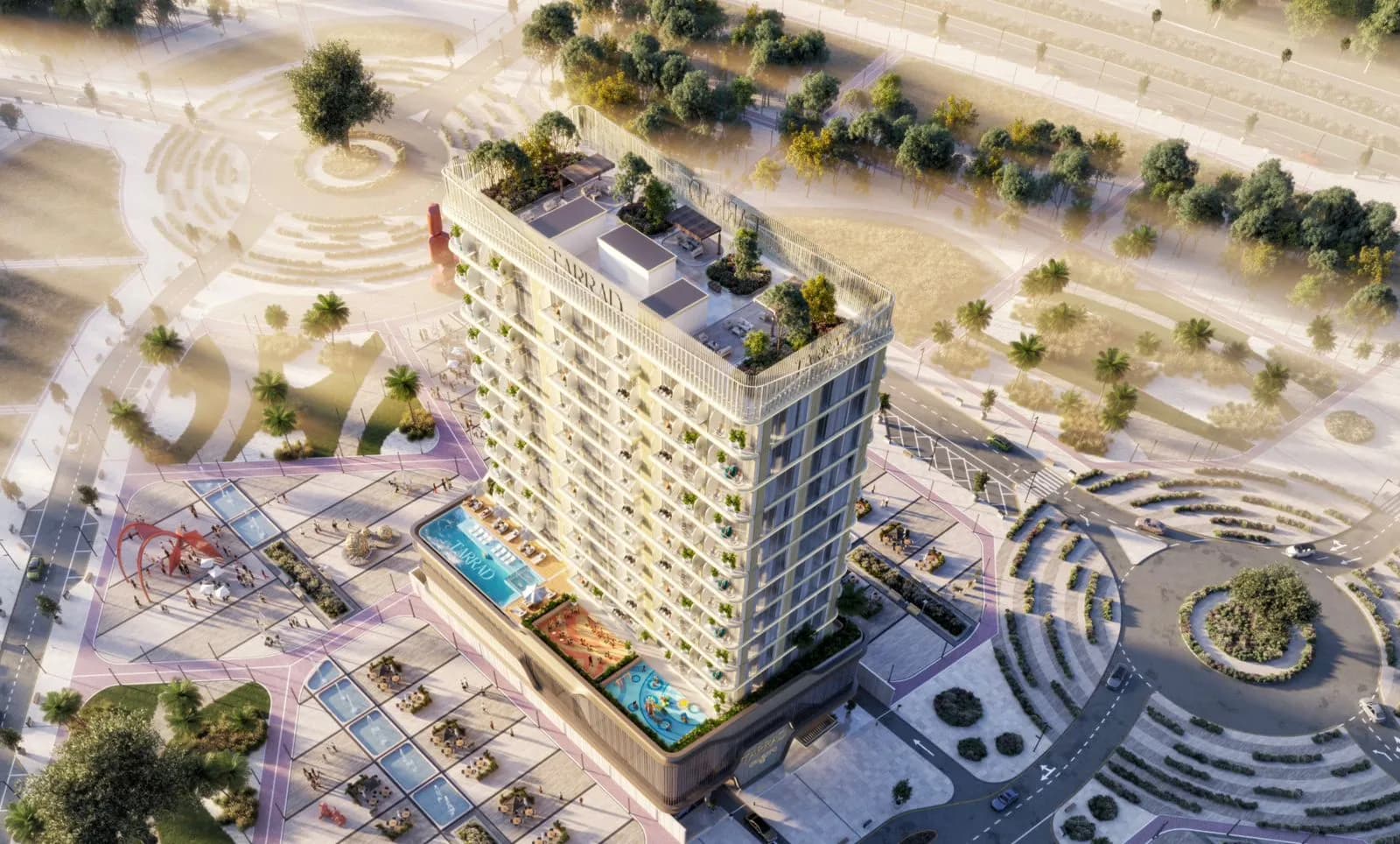 Celesto 3 exterior view - Dubai Residence Complex, Dubai - by Tarrad Development