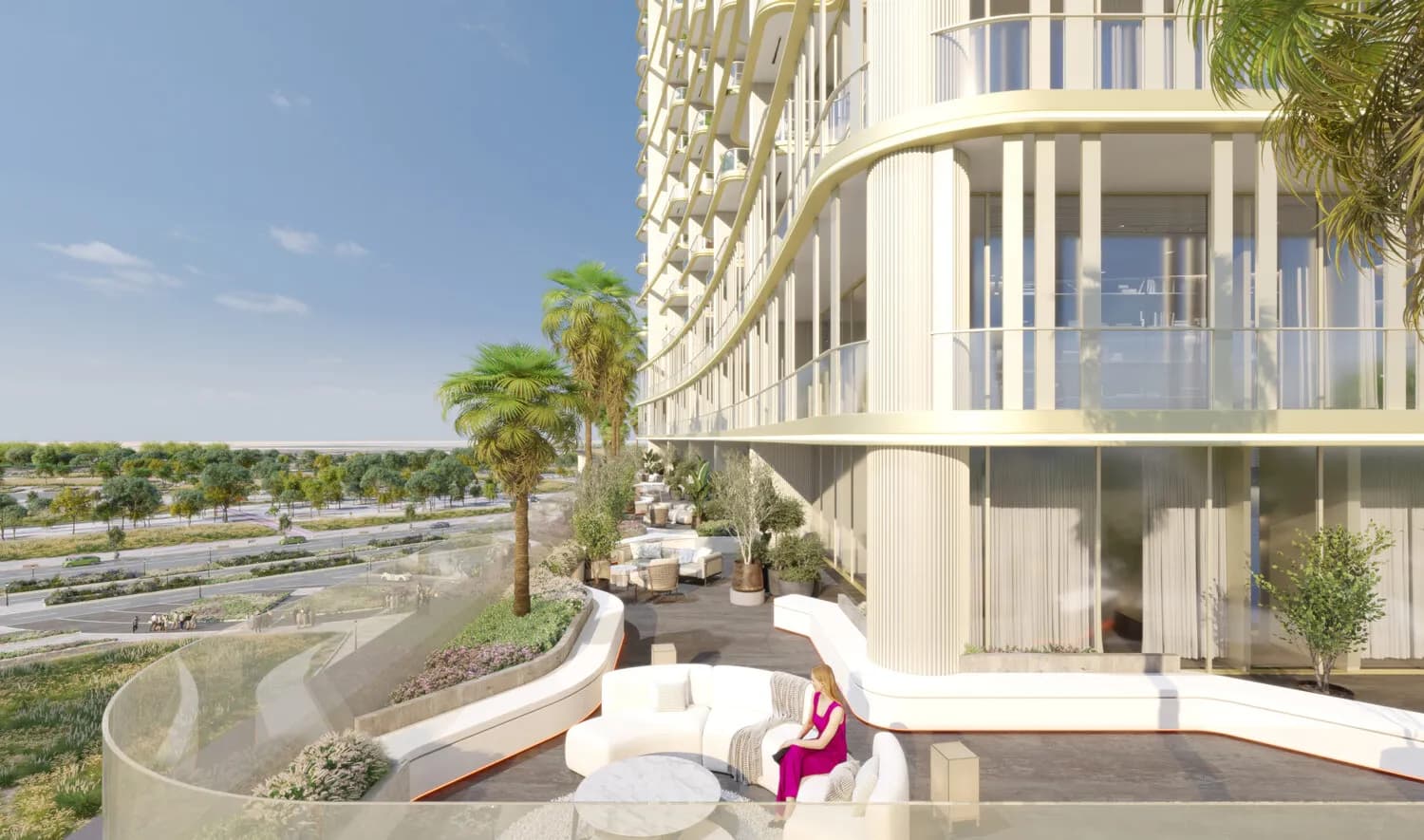 Celesto 4 amenity Office Terraces - Dubai Land Residence Complex, Dubai - by Tarrad Development