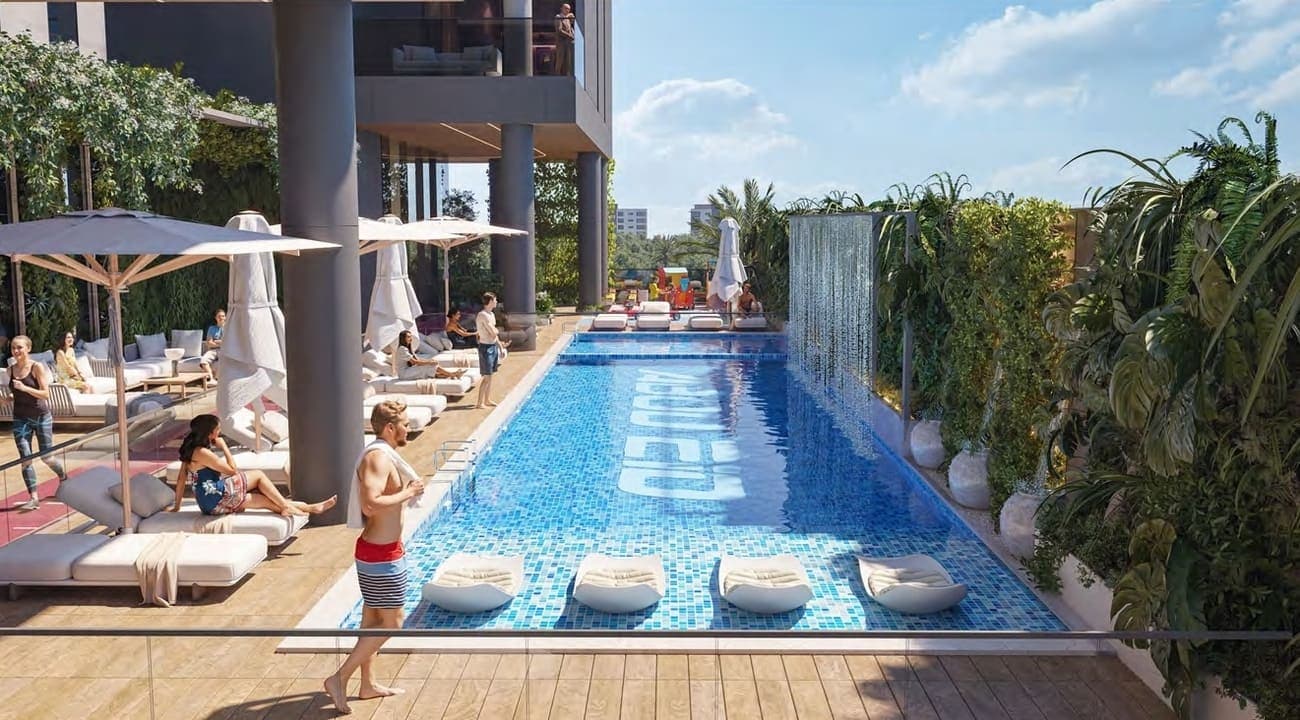 Celia Gardens amenity Adult & Kids Swimming Pool - Meydan (Nad Al Sheba 1), Dubai - by Abou Eid