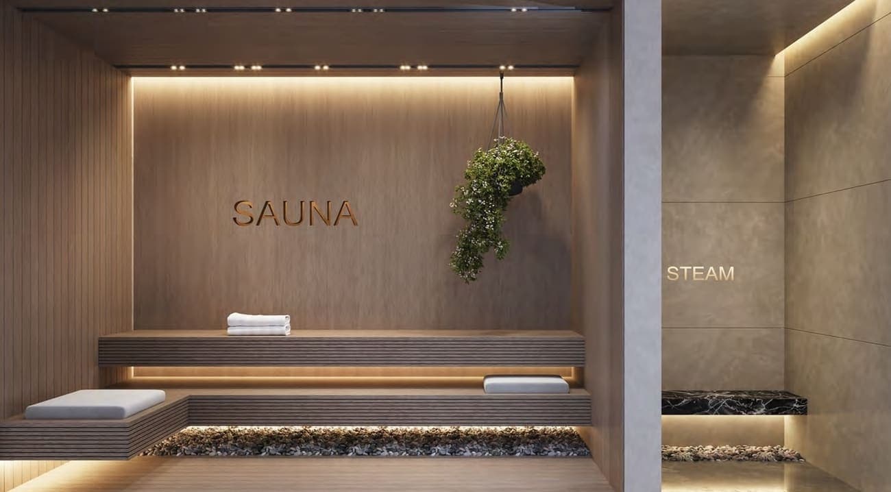 Celia Gardens amenity Sauna & Steam - Meydan (Nad Al Sheba 1), Dubai - by Abou Eid