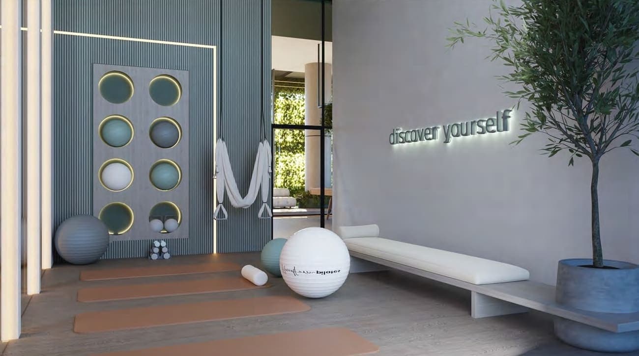 Celia Gardens amenity Yoga Room - Meydan (Nad Al Sheba 1), Dubai - by Abou Eid