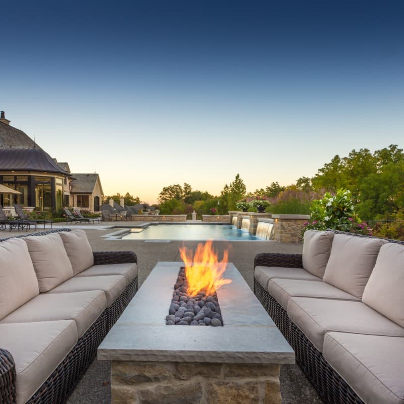 Celia Heights amenity Fire Place - Majan, Dubai - by Abou Eid