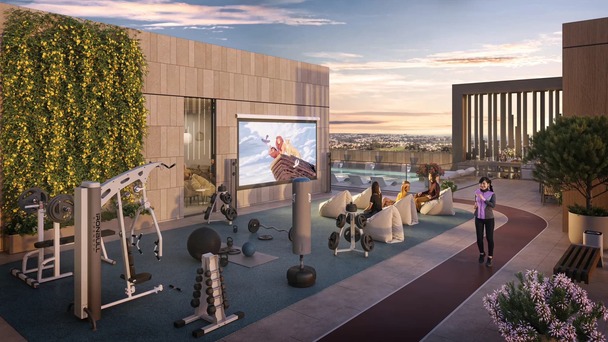 Celia Homes amenity Outdoor Cinema - Dubai Residence Complex, Dubai - by Abou Eid