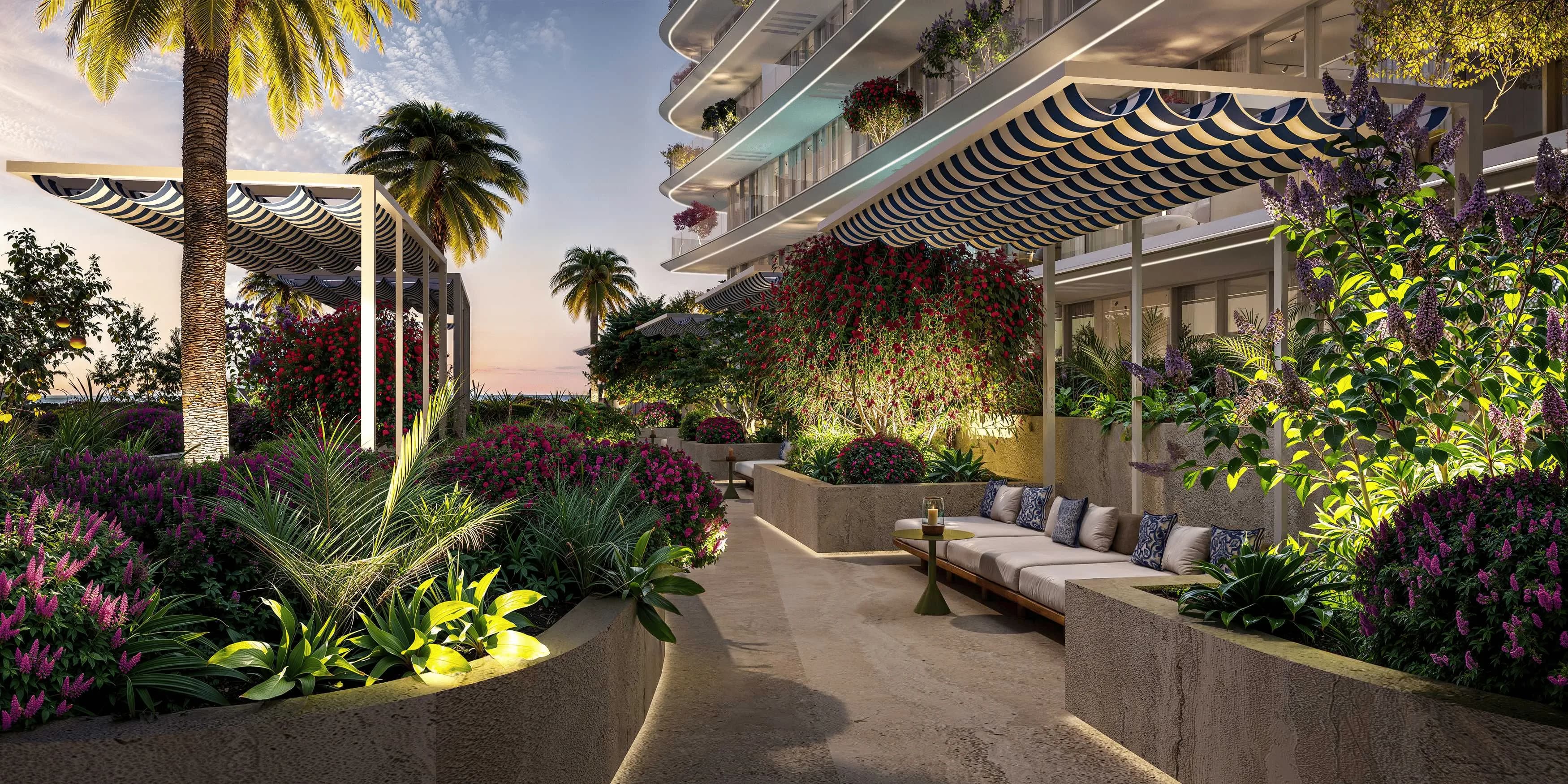 Celia Homes amenity Seating Areas - Dubai Residence Complex, Dubai - by Abou Eid