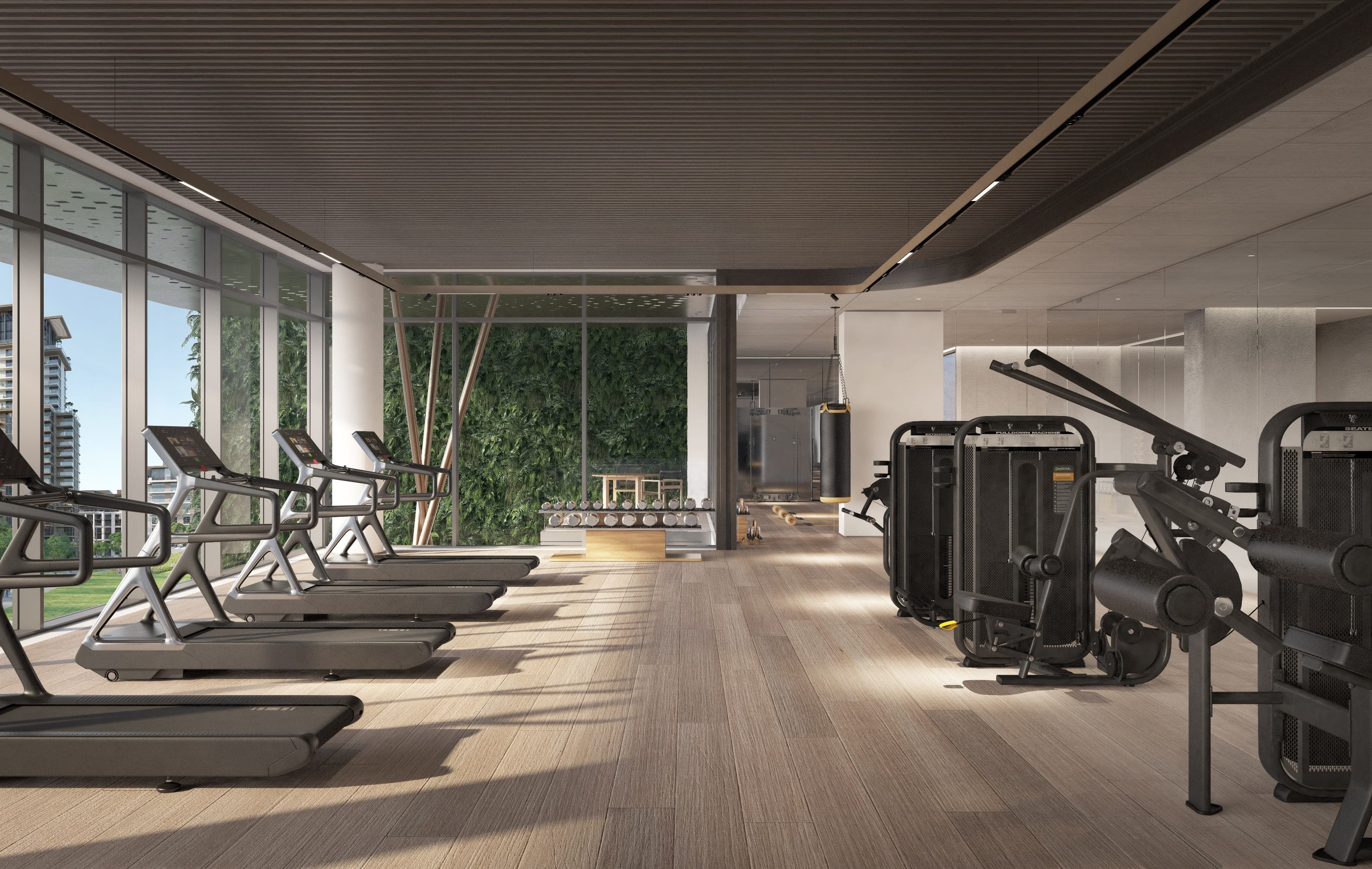 Central Park Plaza amenity Well Equipped Fitness Centre - City Walk, Dubai - by Meraas