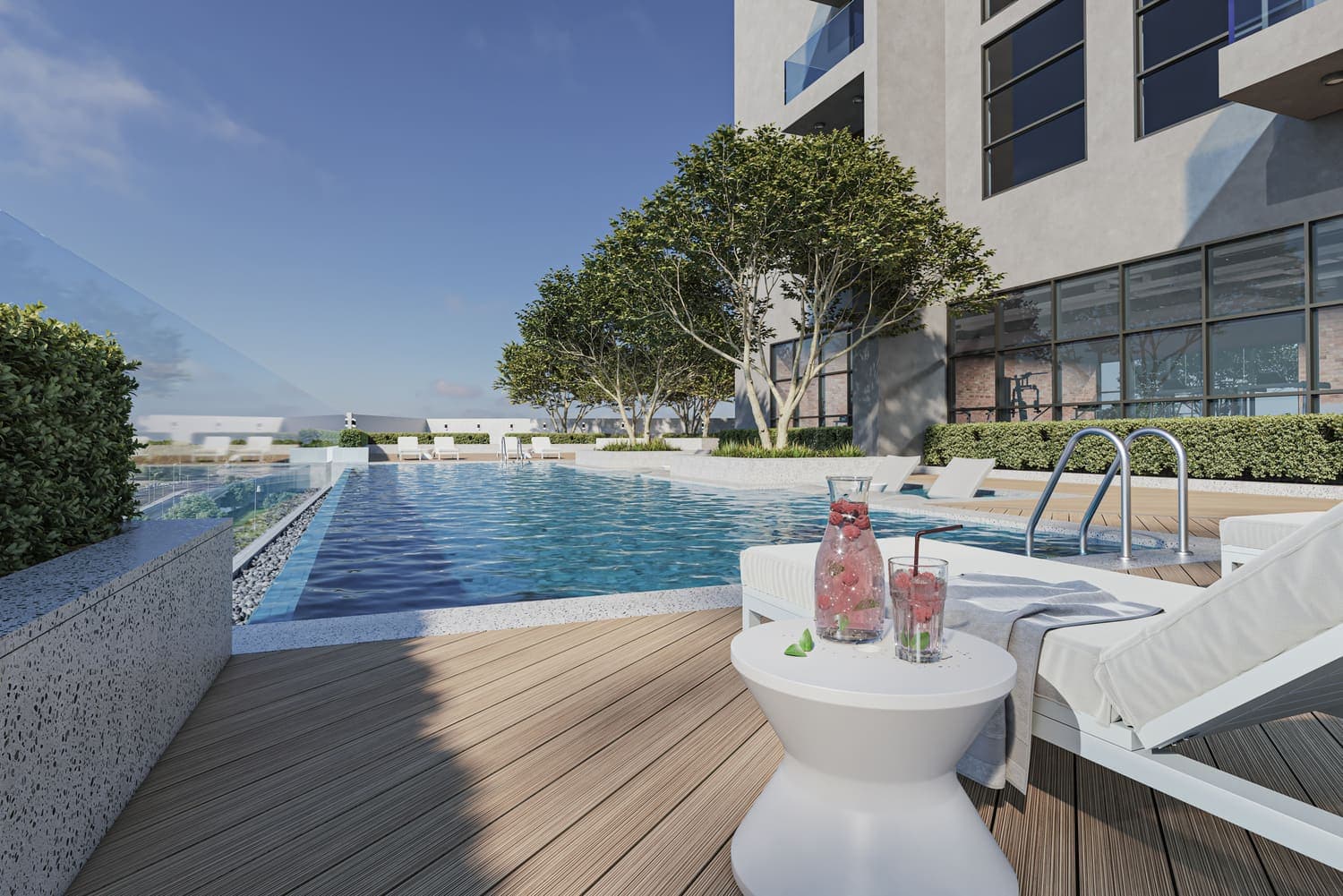Century amenity Swimming Pool - Business Bay, Dubai - by AMBS Real Estate Development