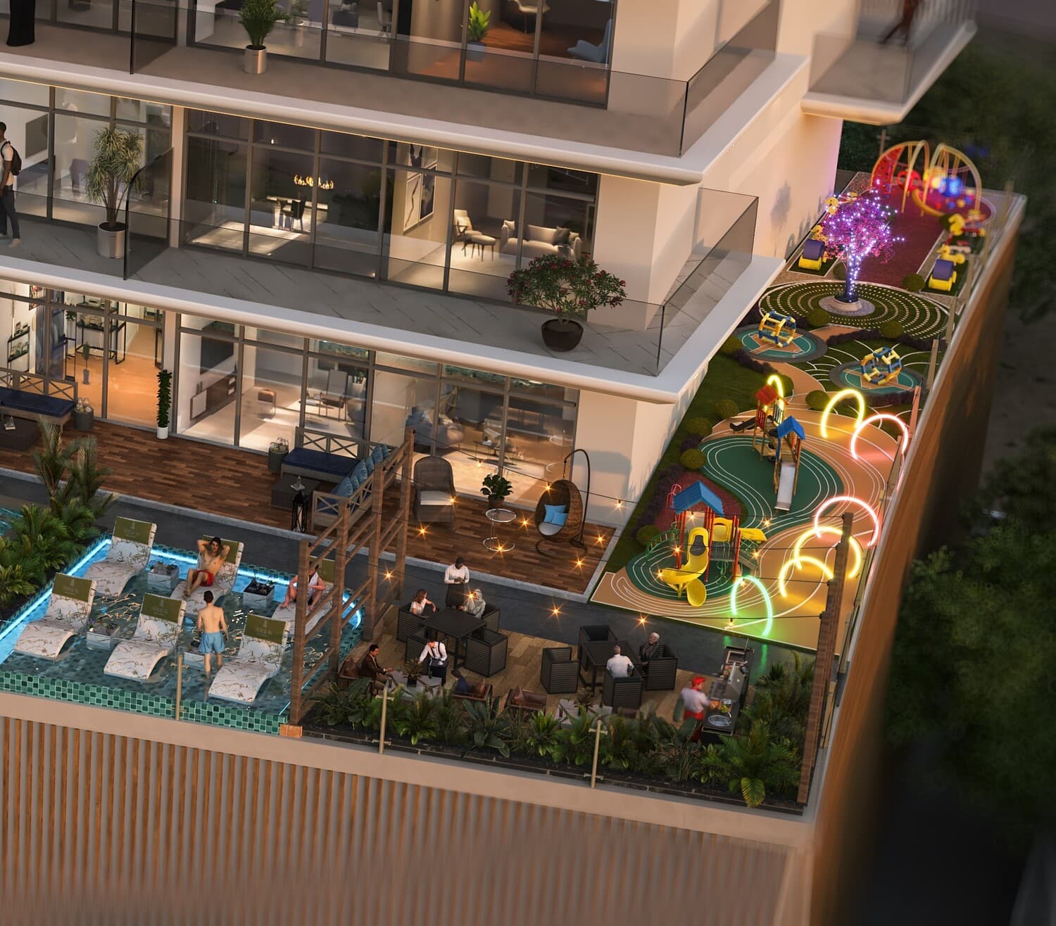 Chapter 01 by Newbury amenity Kids Play Area - Dubai International City, Dubai - by Newbury Developments