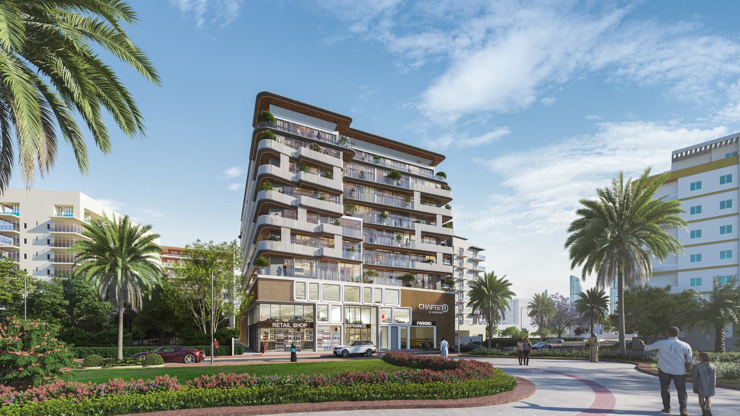 Chapter 01 by Newbury exterior view - Dubai International City, Dubai - by Newbury Developments