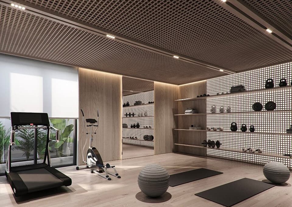 Chelsea Gardens amenity Gym - Al Satwa, Dubai - by Alaia Developments