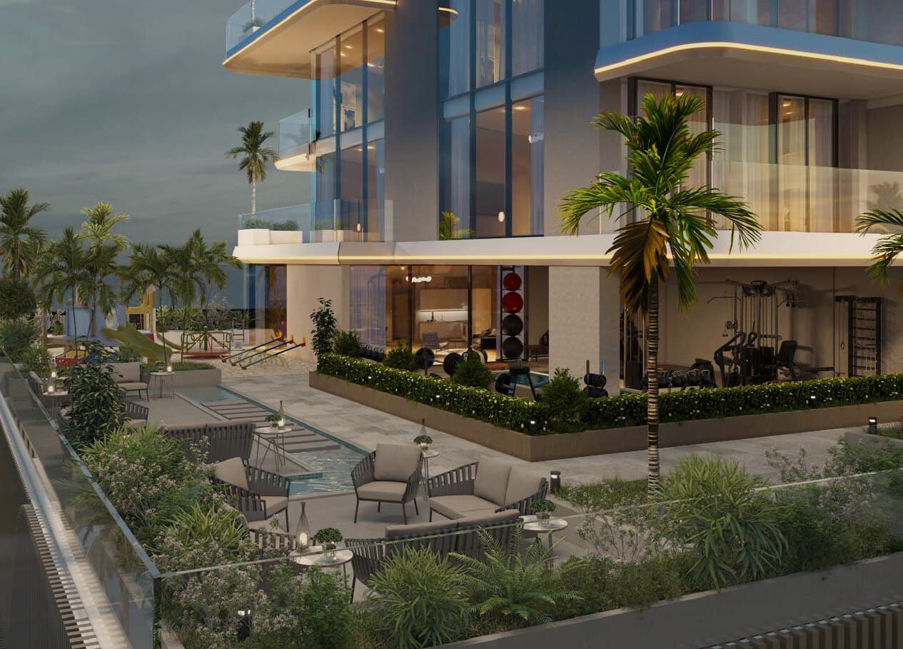 Chelsea Gardens amenity Seating Area - Al Satwa, Dubai - by Alaia Developments