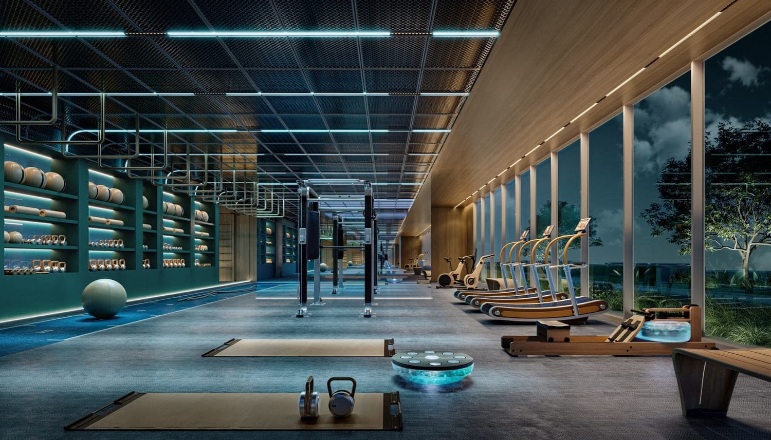 Chelsea Residences amenity Athletic Training Centre - Maritime City, Dubai - by DAMAC