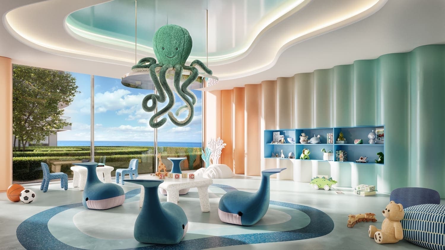 Chelsea Residences amenity Kids Play Area - Maritime City, Dubai - by DAMAC
