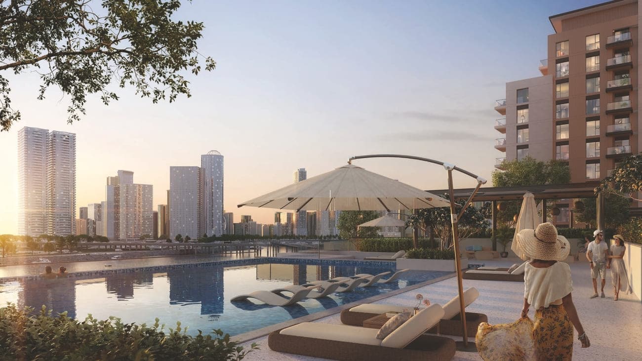 Citrine Residence amenity Kids & Adult Pools - Maryam Island, Dubai - by Eagle Hills
